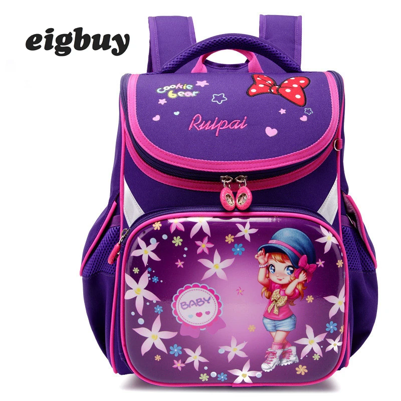 

Cartoon School Bag Girls Orthopedic Waterproof kindergarten Backpack Children Satchel Elementary School Backpack Mochila