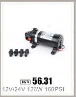 AC 110 В/220 В 40PSI/2.8Bar подъемный 25 м Электрический водяной насос мини мембранный насос, Трюмный насос, насосы FL-41 FL-43