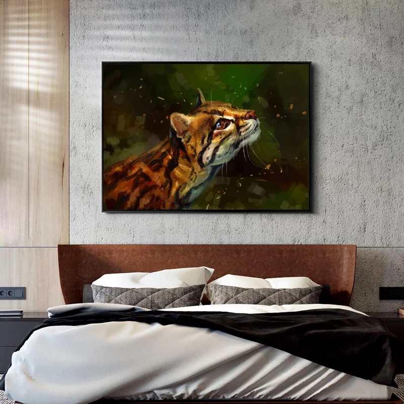 abstract oil animal2