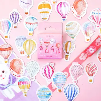 

45 Pieces/Box Confession Balloon Stickers Japan Style Hand Account Album Decorative Stickers Seal DIY Stickers