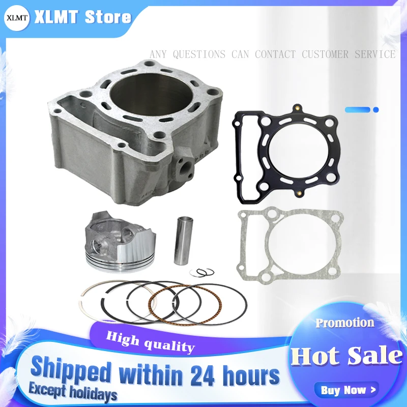 Motorcycle Engine Parts For KAWASAKI KLX250 KLX300 KLX 250 KLX 300 Air Cylinder Block & Piston Kit & Head & Base Gasket Kit