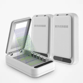 

Multifunctional mobile phone disinfection machine sterilization UV sterilizer aromatherapy machine nail sterilization box AP09