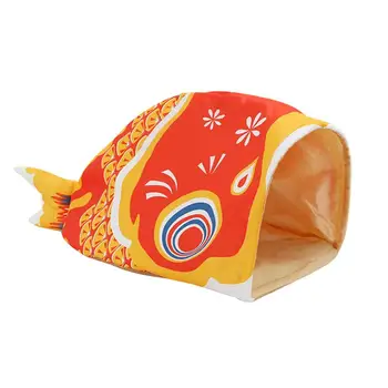 

1pc Pet House Adorable Four Seasons Fish Shaped Creative Comfortable Nest House Sleeping Bed Home for Cats Pets Dogs