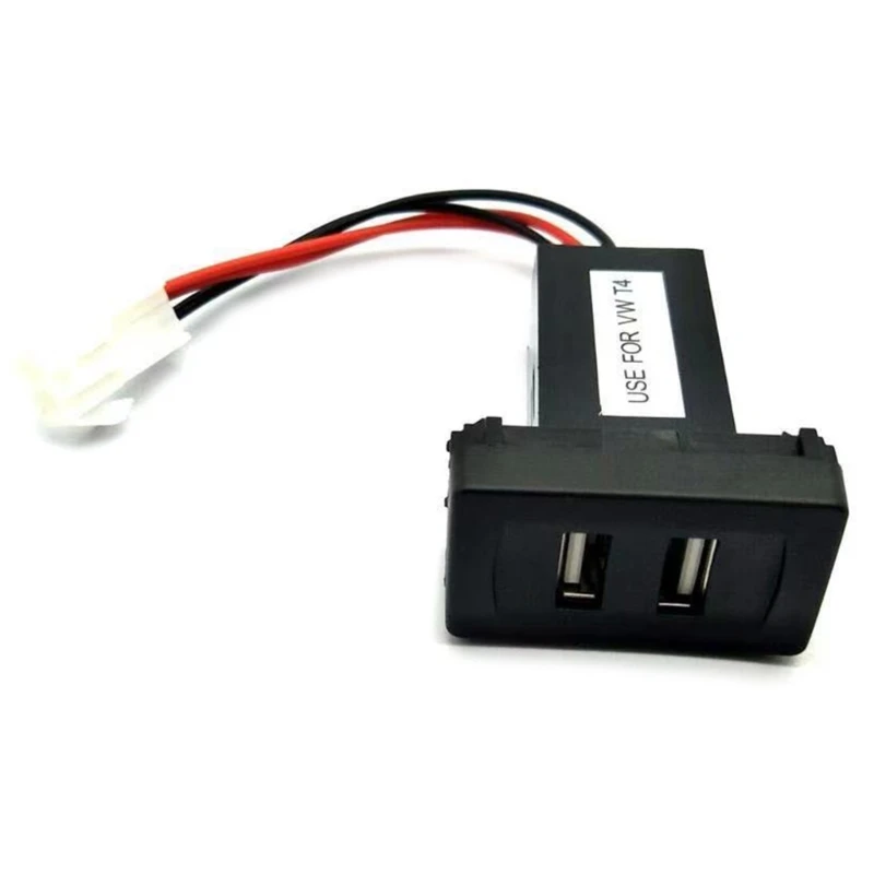 Prise de Chargeur Double USB Module 12V Compatible Pour VW Transporter T4 -  Cdiscount Auto