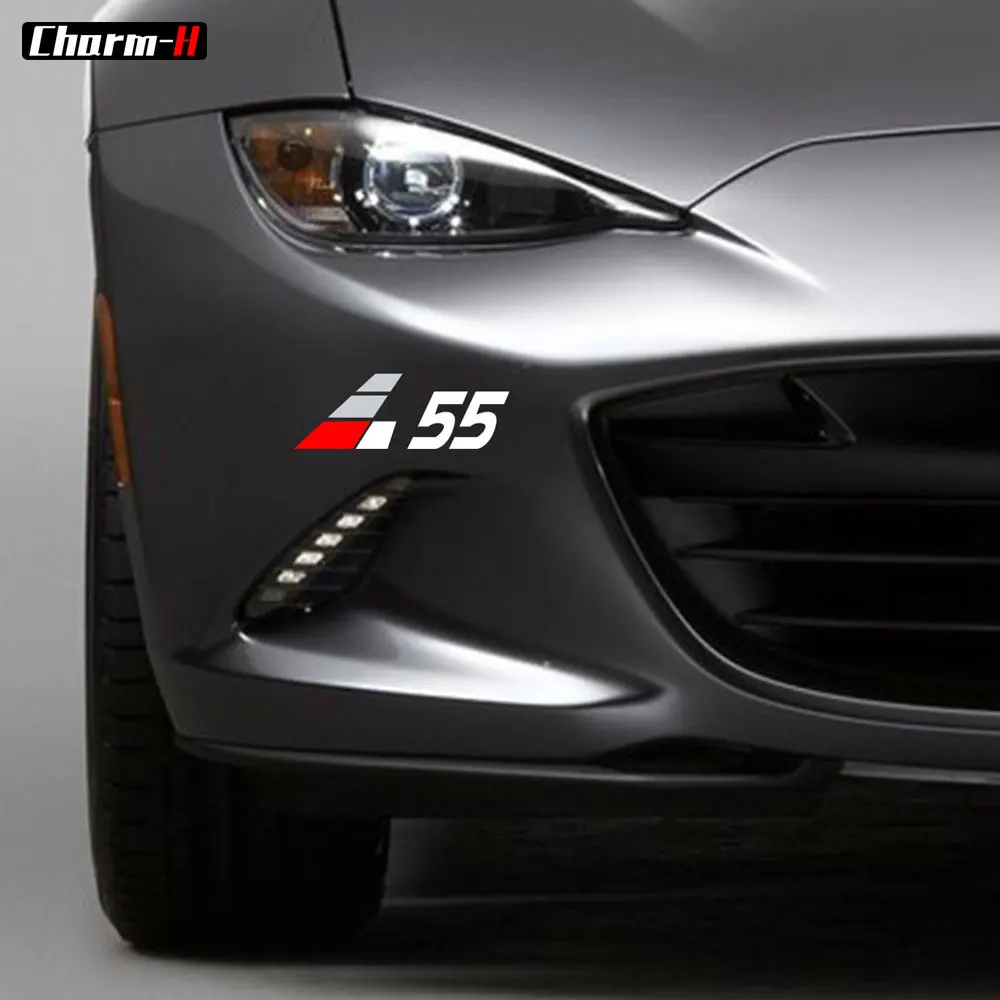 

Car Styling Reflective Vinyl Door Side Window Windshield Bumper Mirror Fuel Tail Decals for Mazda MX-5 Stickers Accessories