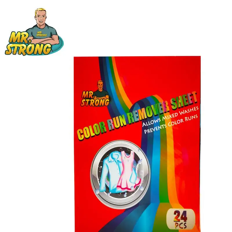 

24Pcs Dyeing cloth Washing Machine Use Mixed Dyeing Proof Color Absorption Sheet Anti dyed Cloth Laundry Grabber Cloth