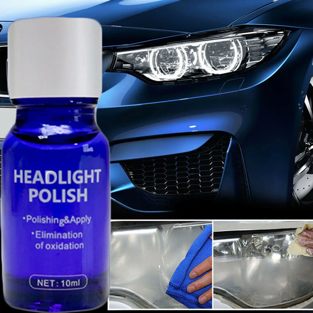 Жидкое керамическое покрытие для автомобиля, высокоплотное покрытие для фар, полировка для жидких автомобилей, реставрация, прочный ремонт автомобиля, твердость 9 H, фара