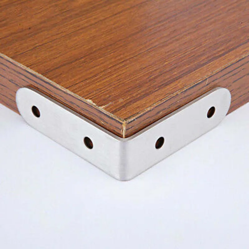 

Support L Shaped Bracket Accessories 12pcs With Screws Stainless Steel