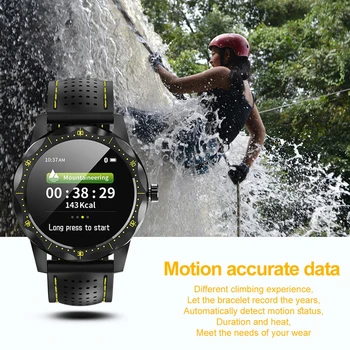 

Activity Fashion Round Dial Multifunctional Sports Bracelet Fitness Tracker IP68 Waterproof Silicone Smart Watch Electronic