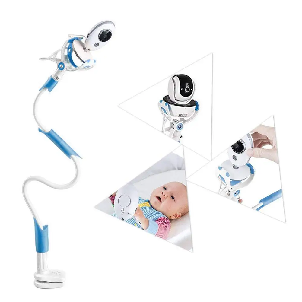 Универсальный держатель для детской камеры, съемная Гибкая подставка для видеомонитора, детская люлька, аксессуары для ухода за детьми - Цвет: 75CM
