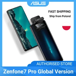 ASUS Zenfone 7/ 7Pro 8 ГБ ОЗУ 256 Гб ПЗУ Snapdragon 865/865Plus 5000 мАч NFC Android Q 90 Гц 5G смартфон глобальная версия