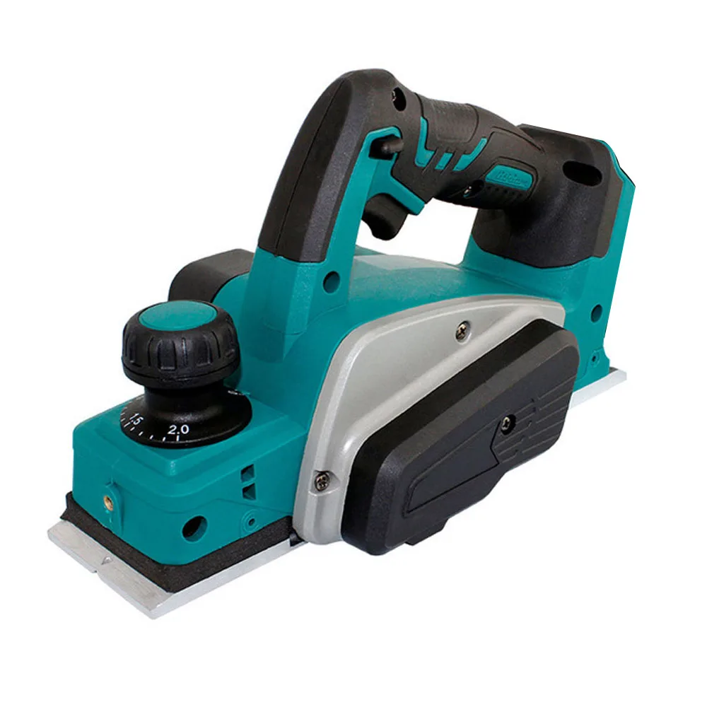 21V Cordless Electric Planer With 2mm Cutting Depth Efficient Wood