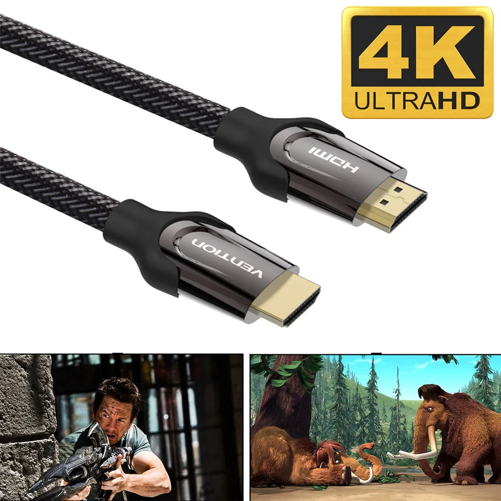 MODAO высококачественный HDMI кабель V2.0 4К @ 60 Гц 3D 1080 P-HDTV ЖК-дисплей светодиодный для