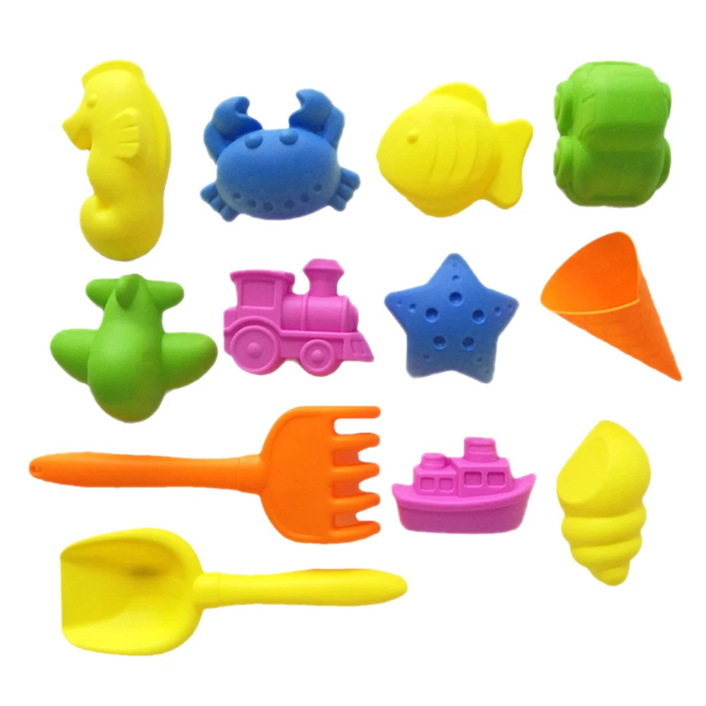Mold-Set Kinetic Sand Beach-Toy Play-Space Outdoor Children Magic PVC Model-Development