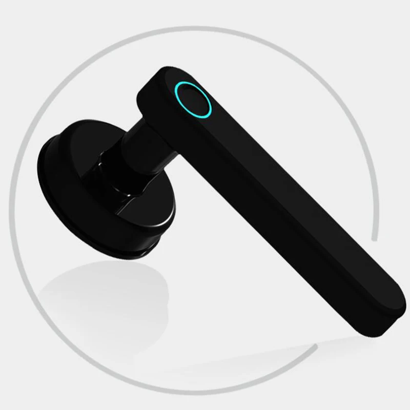 Умный дверной замок биометрический отпечаток пальца приложение Bluetooth ручка замок замена электрической ручки замок дома/офиса/Лофт деревянная дверь
