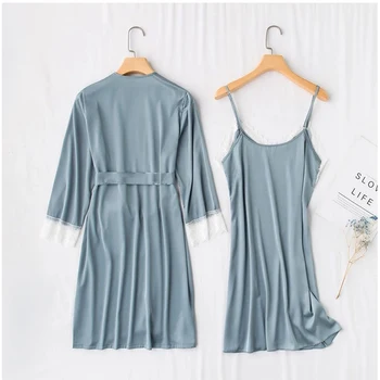 

Ladies Sexy Silk Satin Night Dress Sleeveless Nighties V-neck Nightwear For Women Nightgown lace Nightdress sexy Sleepwear