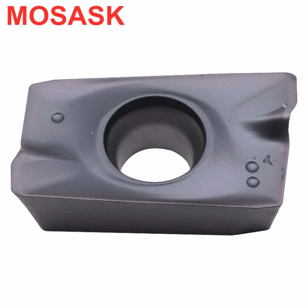 MOSASK APMT 10 шт. APMT1135PDER ZP30 BAP300 резак токарный станок с ЧПУ Концевая мельница обработка нержавеющей стали фрезерные вставки