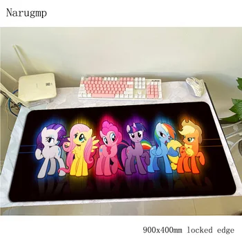 

my little pony mouse pad best Computer mat 900x400x3mm gaming mousepad Christmas gifts padmouse keyboard games pc gamer desk