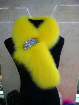 

The whole fur fox fur grass scarf can be customized