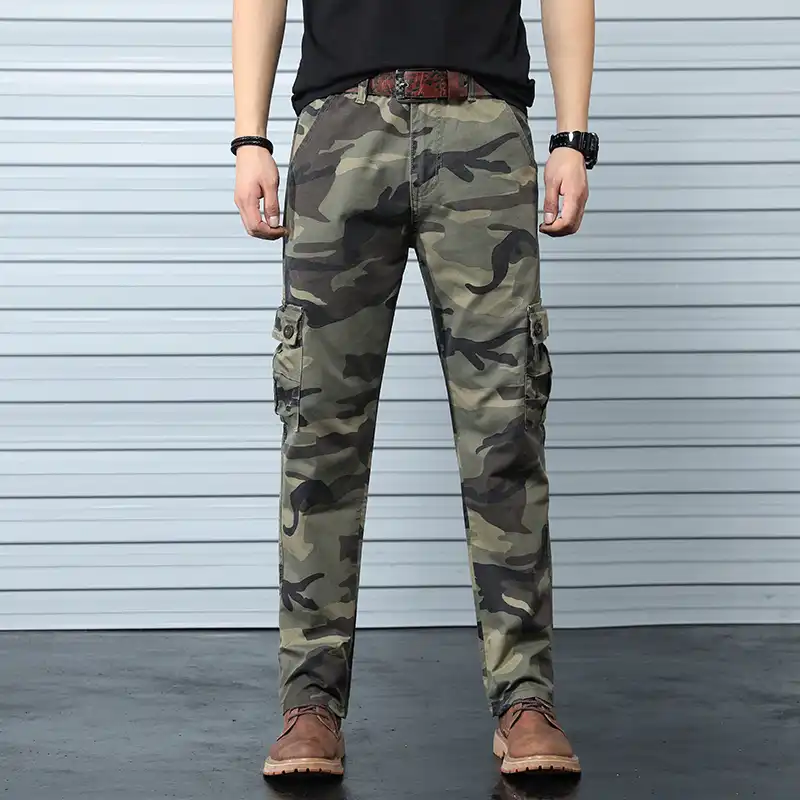 woodland cargo trousers