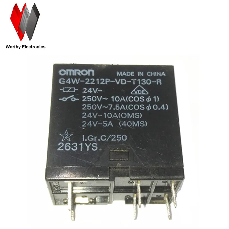 10 шт./лот реле G4W-2212P-VD-T130-R 24VDC