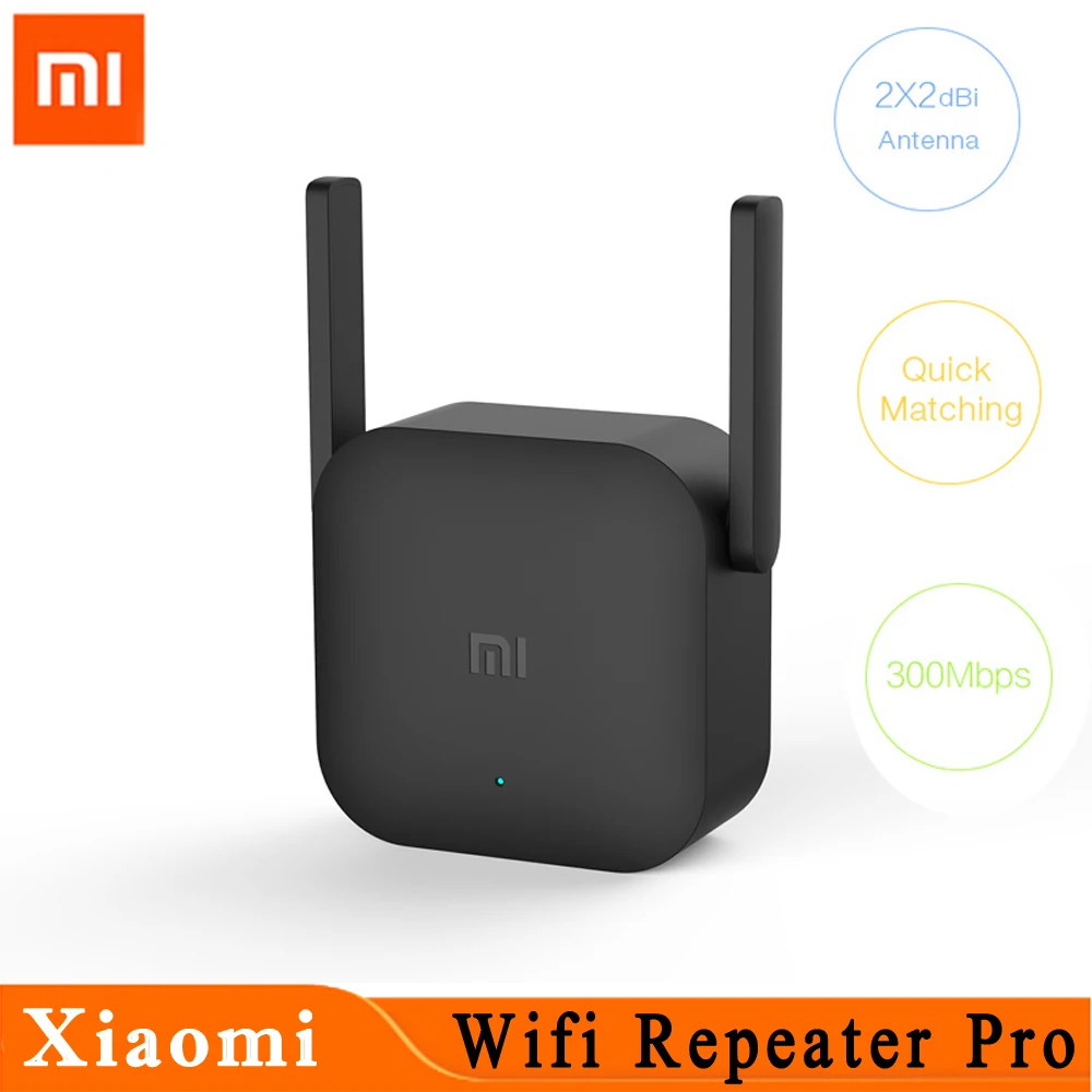 Wi-Fi-роутер Xiaomi Amplifier Pro Router 300M Wi-Fi-маршрутизатор 2 антенны раздатчик сигнала для