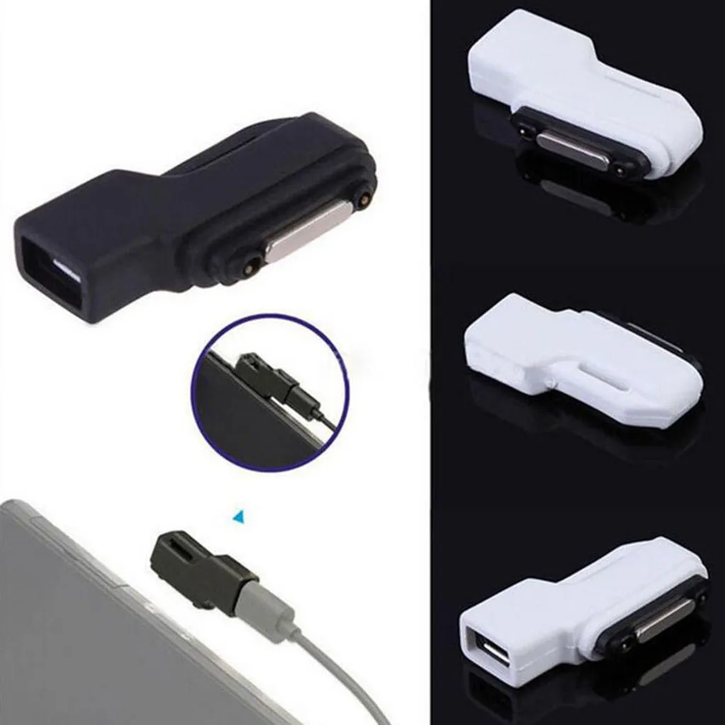 2 шт. Магнитный зарядный адаптер док-станции для Micro USB кабель для sony Xperia Z Ultra Z1/Z2/Z3 и т. д