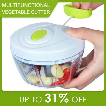 

Multifunction Garlic Press Vegetable Fruit Twist Shredder Manual Meat Grinder Chopper Garlic Crusher Cutter Kitchen Tools