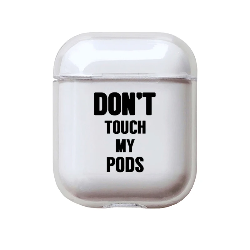 I200560 Хрустальный милый чехол для наушников для Apple AirPods, чехол из жесткого поликарбоната, прозрачный защитный чехол, аксессуары для AirPods, зарядная коробка - Цвет: I200560