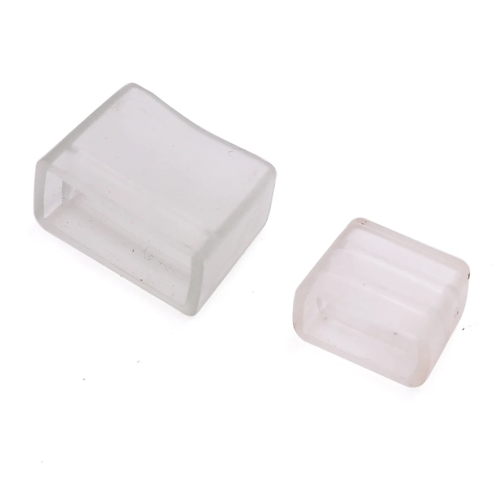 silicone end caps 10pcs 220V LED Strip Light Lamp End Cap 2835 5050 Neon Light End Cap 10mm 14mm 18mm
