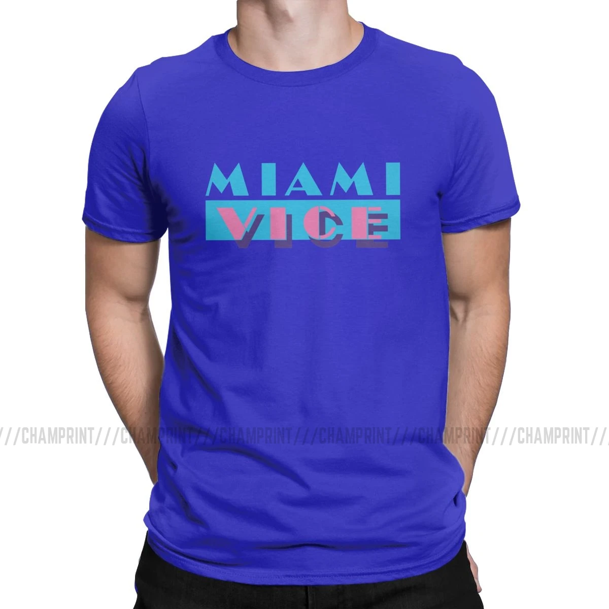 Miami Vice Vaporwave Harajuku T Shirt Men's Pure Cotton Vintage T-shirt O  Neck Tee Shirt Short Sleeve Tops Gift Idea - T-shirts - AliExpress