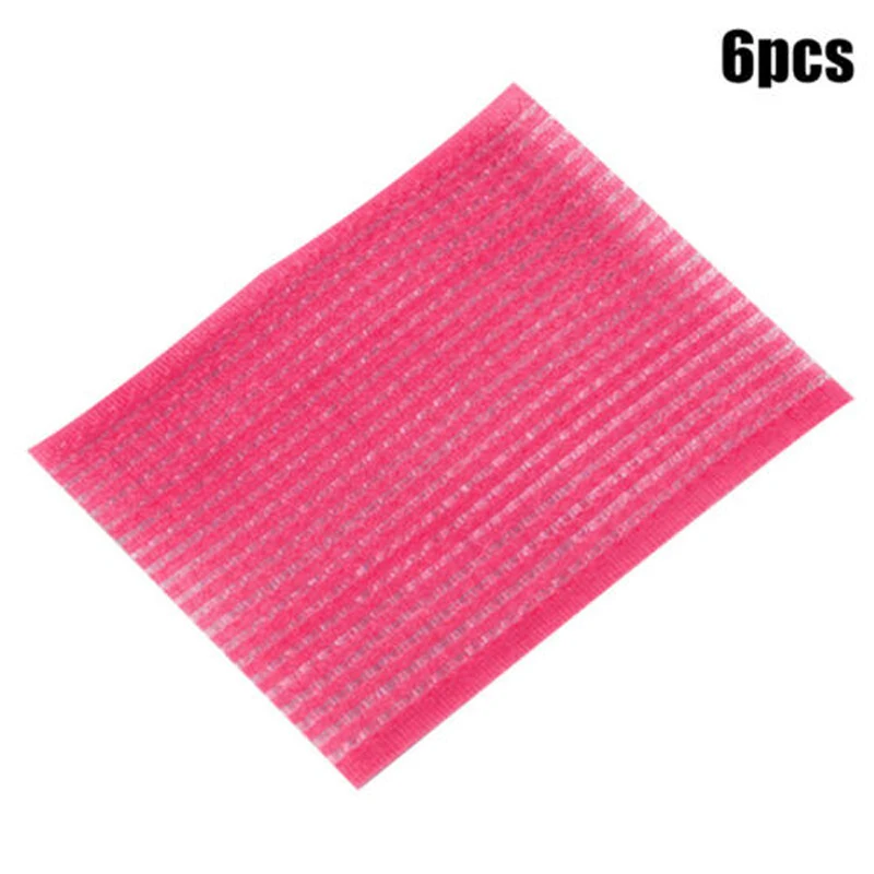 6pcs lady girl flower bangs magic sticker hair sticker cut explosion patch hair styling attachment - Цвет: 6pcs
