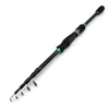 lowest price1.8m 2.1m 2.4m 2.7m Portable Telescopic Fishing Rod carbon rod M power Spinning Casting Rod  Pole Fishing Tackle ► Photo 3/6