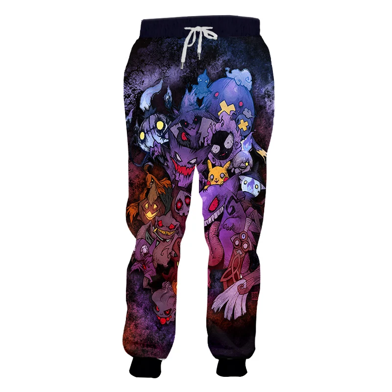 06802 UJWI мультфильм Haunter свободные игры Спортивные Удобные фитнес брюки повседневные 3D печатных забавные Большие размеры мужские тренировочные брюки для бега - Цвет: 06802