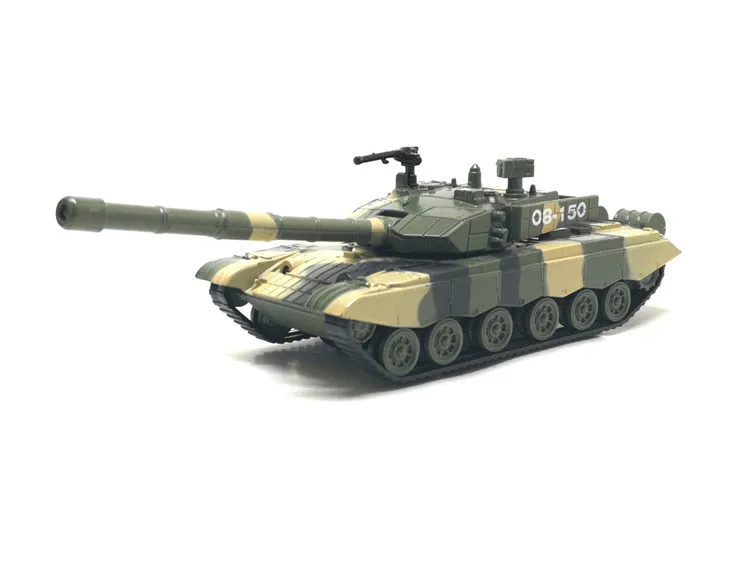 Новая модель танка T99 из 1:32 сплава Военный танк игрушки металла с музыкой детские