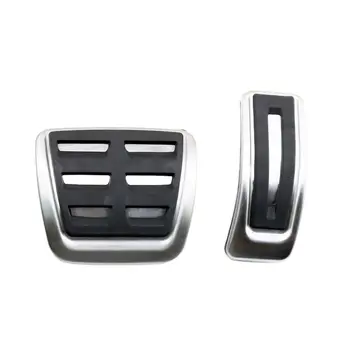 

Anti-slip AT Pad Accelerator Gas Brake Pedal Cover Fit For Audi A4 S4 RS4 B9 A5 8W Q7 2016 2017 2018 Accessories No Drill