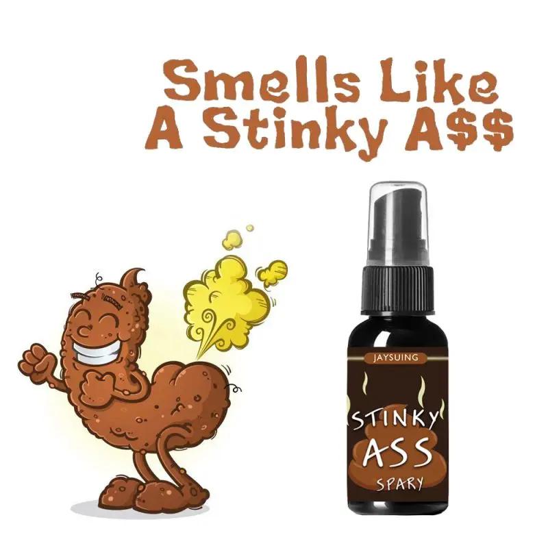 30ml Super-horrible Smelling Fart Spray Funny And Stinky Fart Prank Sprays Nasty Smelling Halloween April Fools' Day Props