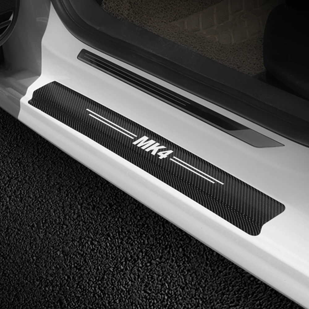 Auto Door Sill Protective Stickers - Car Accessories