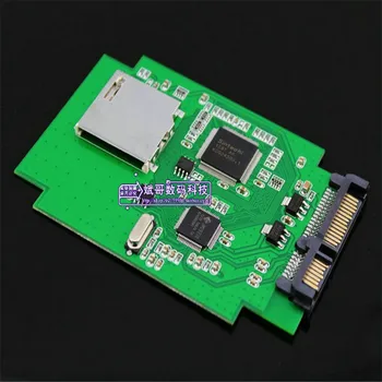 

2013 new version of high-speed dual-chip SD to SATA hard drive adapter card SD to serial hard drive SD card to SATA