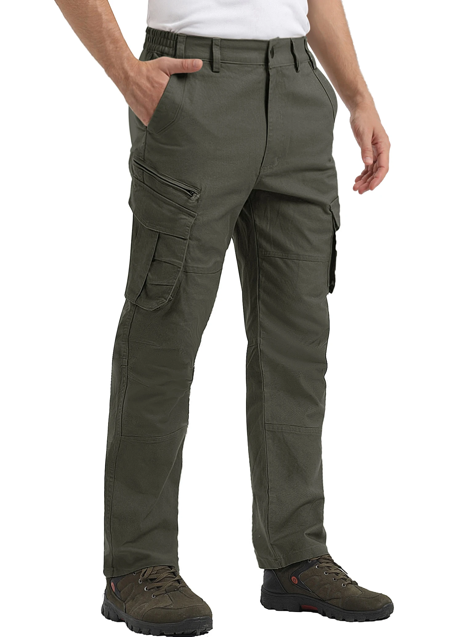 WOLFONROAD Cotton Tactical Pants Mens 