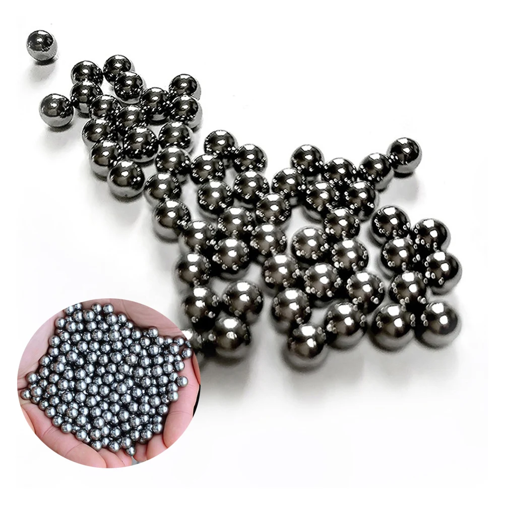 Bolas de rodamientos de cuentas redondas de acero inoxidable, 6mm, para máquina tirachinas
