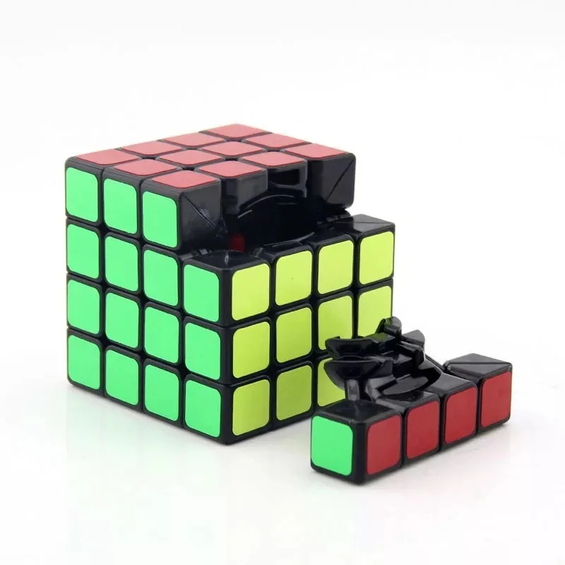 MrM 4x4 Magnetic Speed Magic Cube Magnet Cubo Magico Magnets Black Game Puzzle