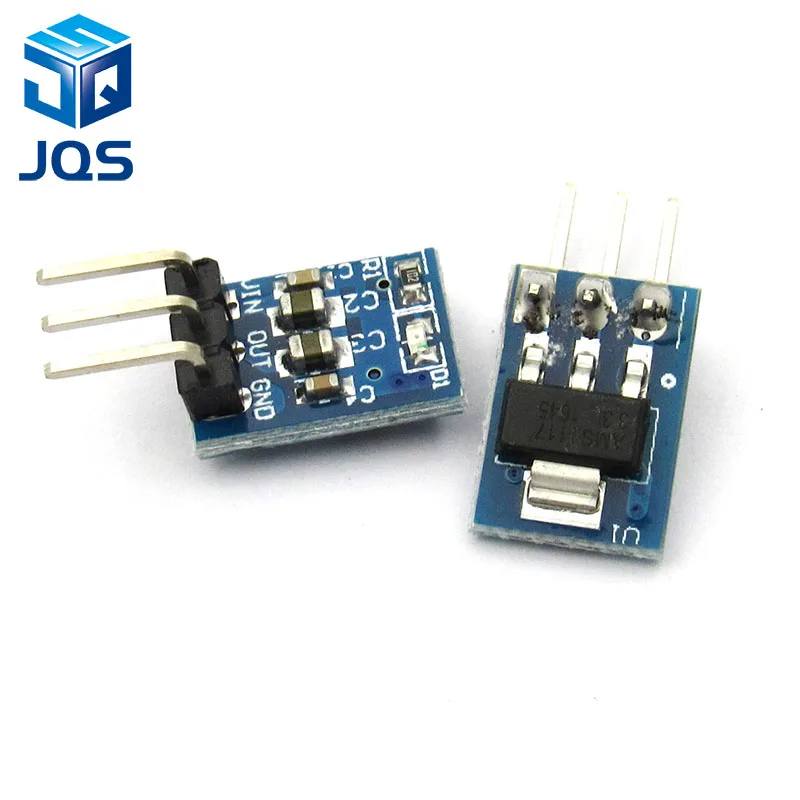 10PCS//LOT DC 5V to 3.3V Step-Down Power Supply Module AMS1117-3.3 LDO 800MA