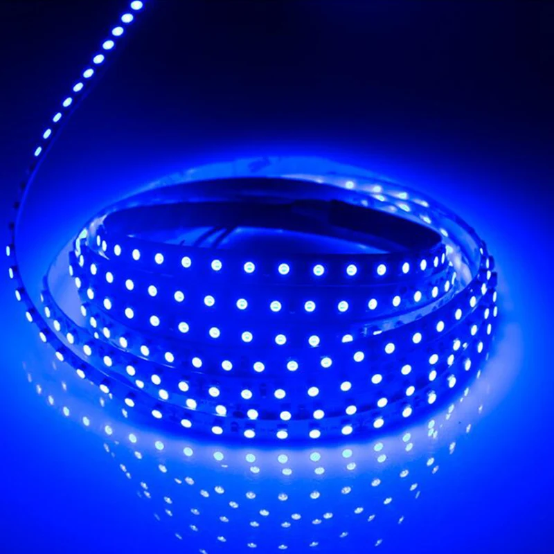 

5M LED Strip Light 9.6W 3528 SMD 120LED/M LED Diode Ribbon Flexible Tape Lamp Indoor Fluorescence Decorative LED Light Strip