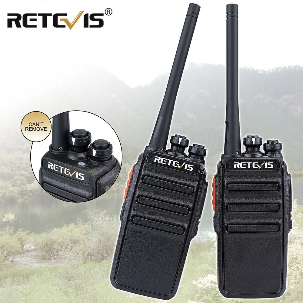 2 шт. Retevis RT24 PMR рация безлицензионной 0,5 W 16CH UHF 446 PMR446 скремблер VOX ручной двусторонней радиосвязи КВ трансивер