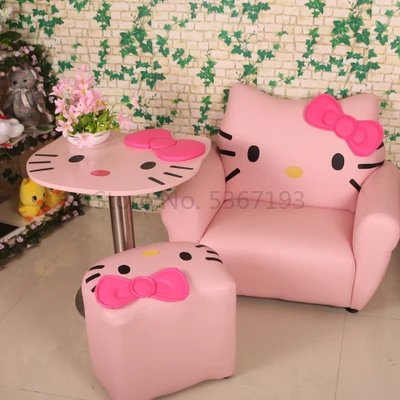 a set of 3 pieces Детский диван для учебы, диван принцессы, милый мультяшный чехол для дивана - Цвет: a set of 3 pieces
