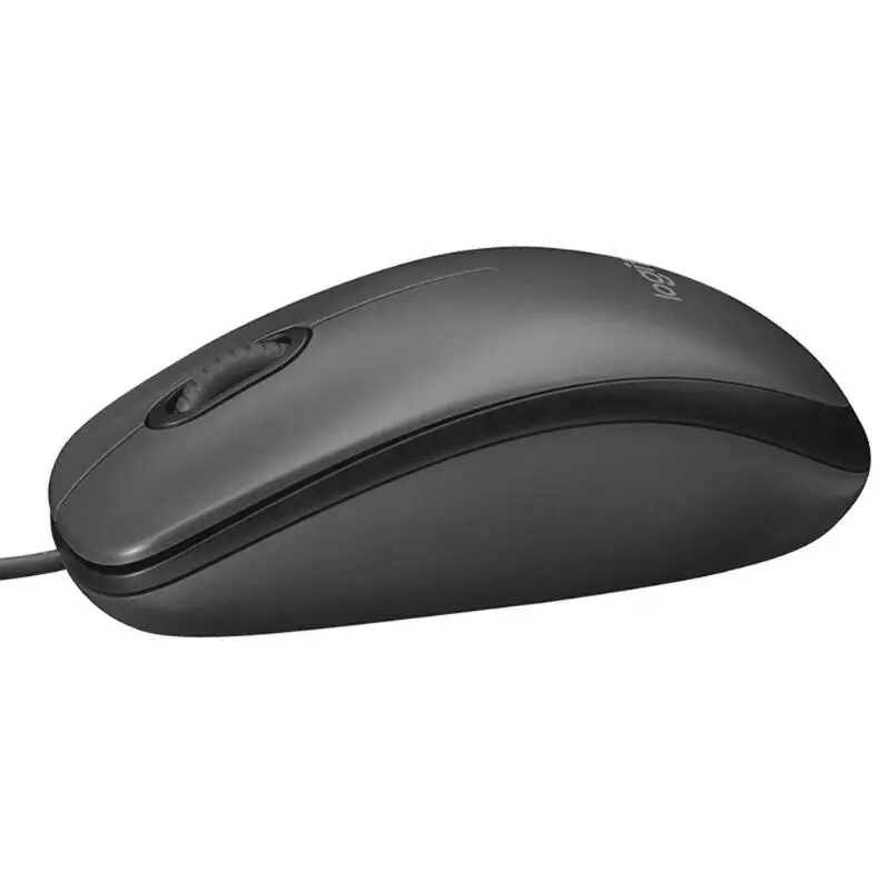 Logitech оригинальная проводная мышь M90 с USB эргономичный дизайн оптическая для