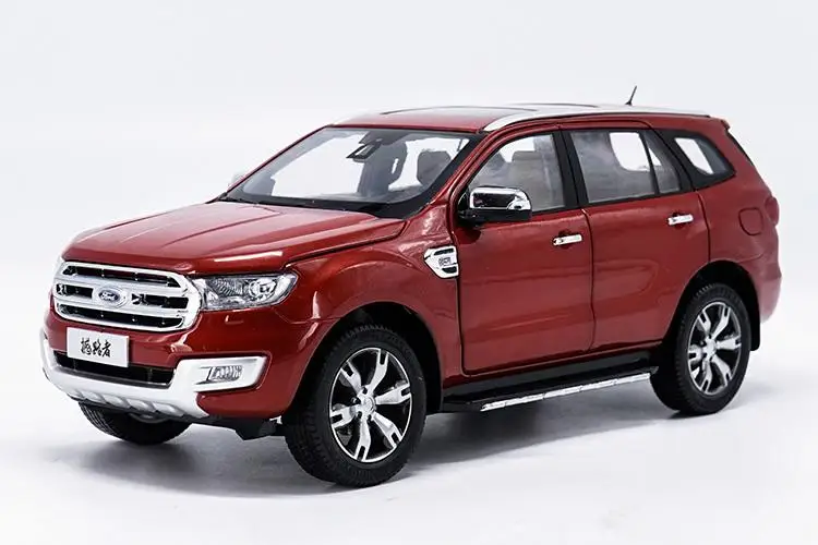 1:18 FORD U375 SUV литая модель автомобиля игрушки Металлическая Модель автомобиля оригинальная коробка