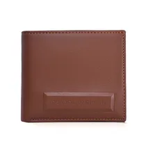 Men's Leather Wallet Retro Short Slim Men's Wallet Money Credit Card Holder Men's Wallet Money Wallet Bag