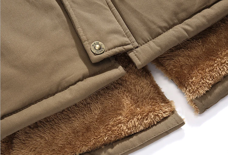 Mountainskin, Мужская зимняя флисовая куртка Parker, Мужская Толстая куртка с капюшоном и меховым воротником, мужская длинная Повседневная Верхняя одежда, брендовая одежда SA796